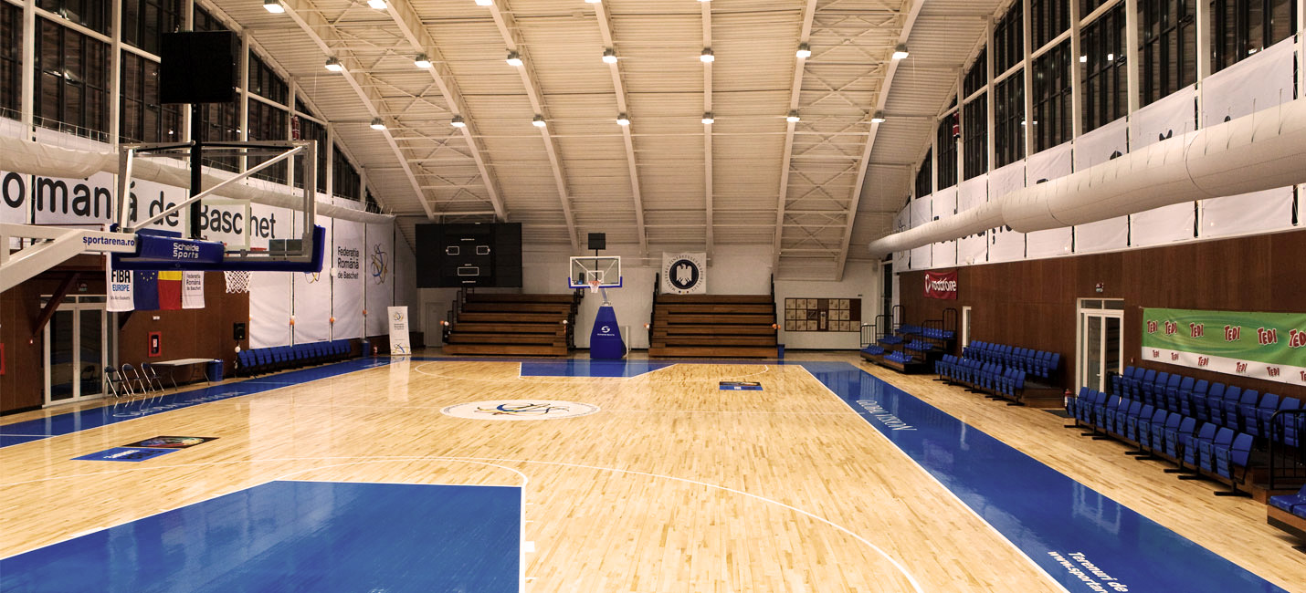 Romanian Basketball Federation – renovation of basketball Arena in Bucharest