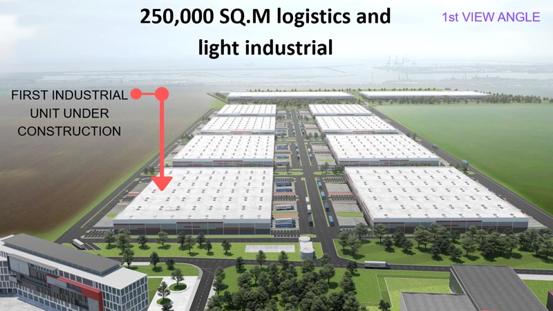 New facilities in our business parks: container platforms and long-term trailer parking
