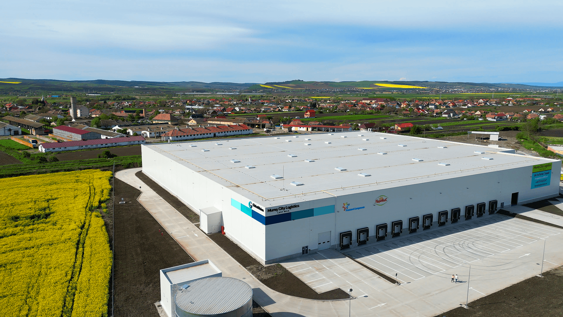 FrieslandCampina inaugurated the logistics center in Mureș, in partnership with Global Vision and Globalworth