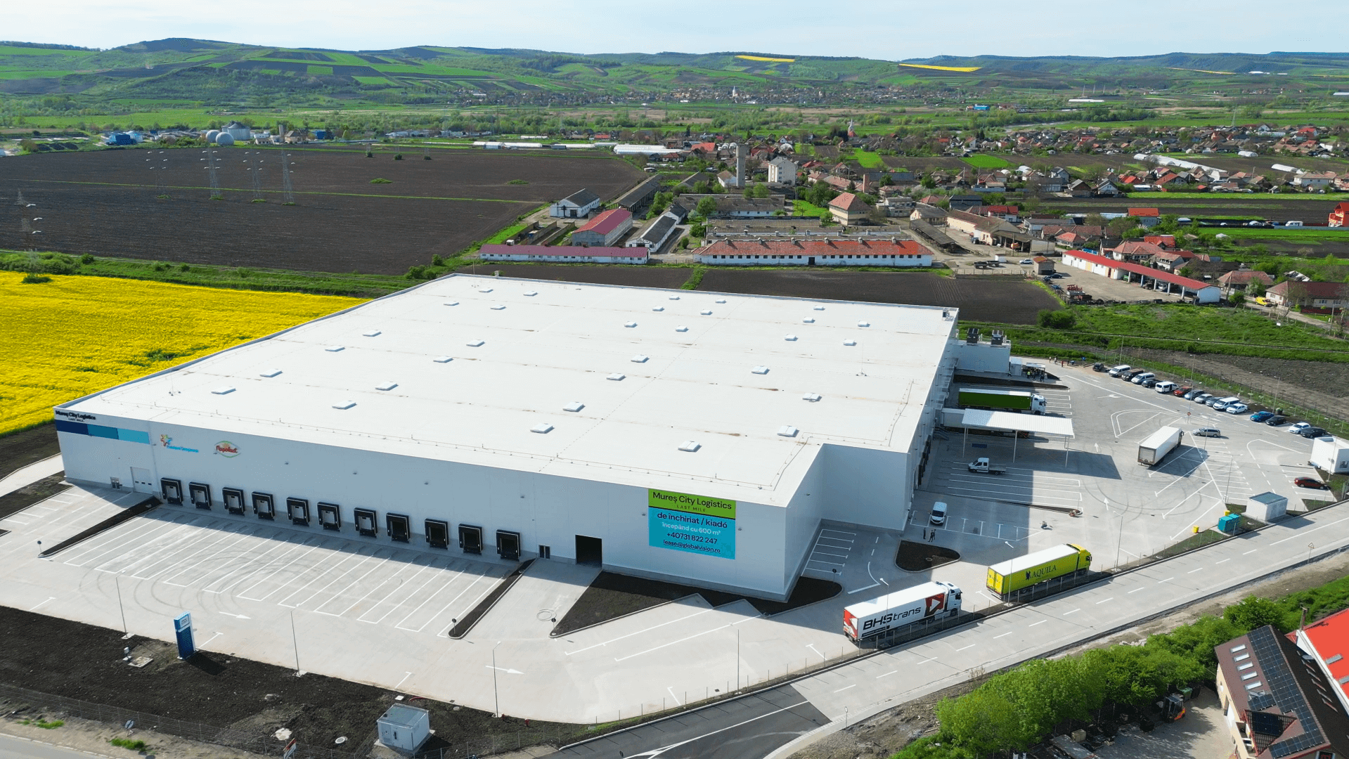 FrieslandCampina inaugurated the logistics center in Mureș, in partnership with Global Vision and Globalworth
