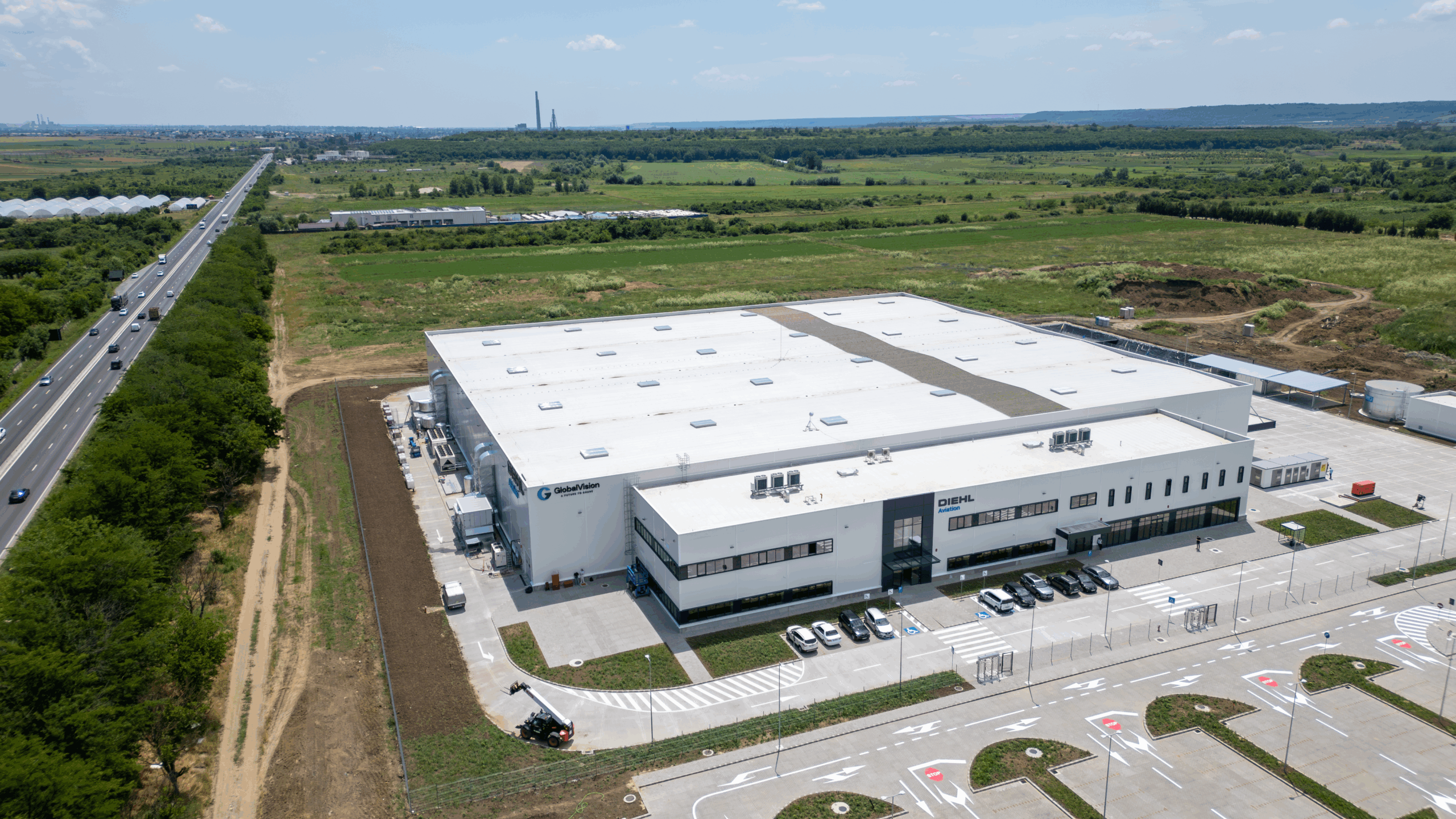 Diehl Aviation Officially Opens th Craiova Production Facility Delivered by Global Vision
